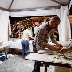 foto festa pizza