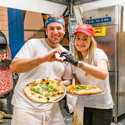 foto festa pizza