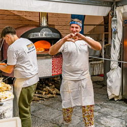 foto festa pizza