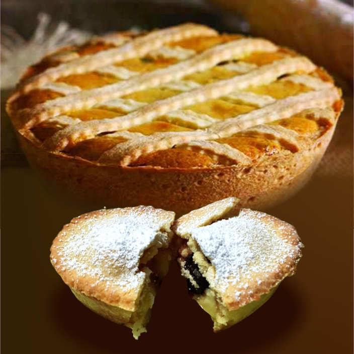 pastiera e bicchinotto